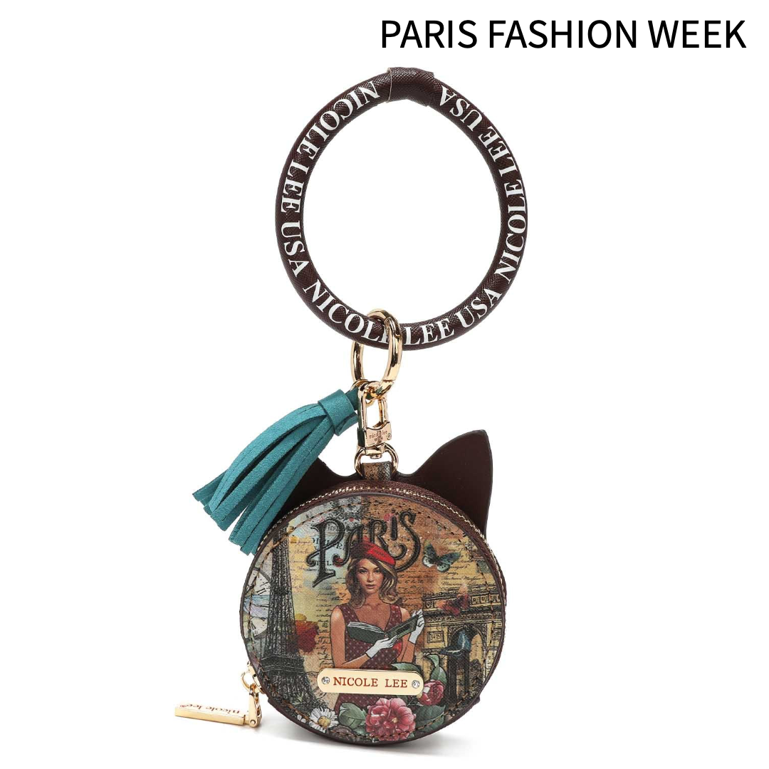 小銭入れリストレットキーホルダー