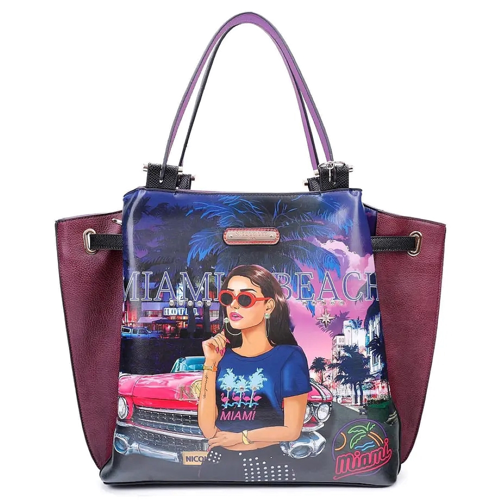 ～CRUISING IN MIAMI BEACH～トートバック【A4・13インチパソコン対応】